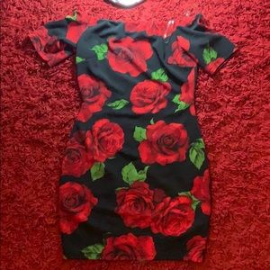 Off the shoulder dress